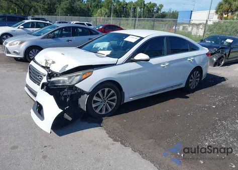 2015 Hyundai Sonata Sport from USA, damaged, VIN 5NPE34AF7FH104617